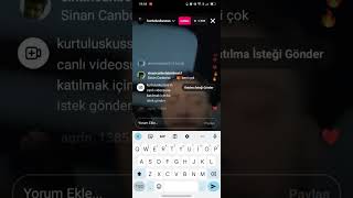 KURTULUŞ KUŞ INSTAGRAM CANLI YAYIN 3