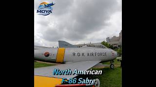 Take a Look at This Piece of History! North Americam F-86 Sabre in South Korea #aviation #military