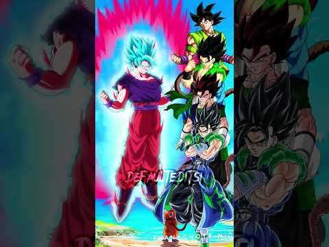 Drip Goku Vs AF Goku AF Gogeta AF Vegito And AF Gogito