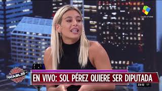 Sol Pérez en Intratables (07/08/19)