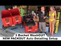 Washout  packout ammocan mod two bucket method carwash using the milwaukee tools packout system 