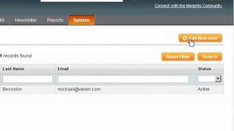 Magento - Permissions