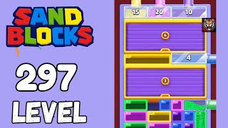 Sand Blocks Level 297 Walkthrough Solution