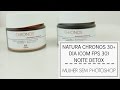 Natura Chronos 30+ - Gel Creme Antissinais FPS30 e Noite Detox