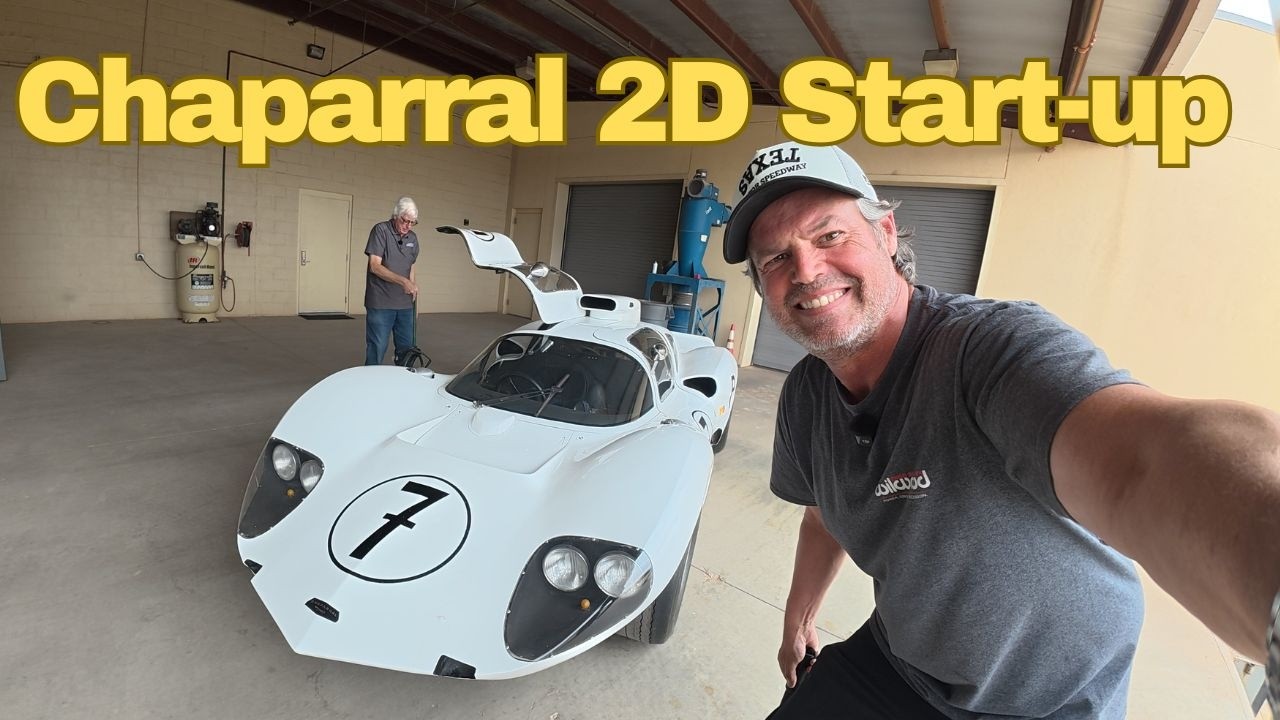 シャパラル : 2A/2C/2D/2E/2F/2G/2H/2J Chaparral 2D Start-Up - YouTube