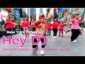 Hey DJ CNCO Zumba Cumbia Yandel GLM Super Kumbia Zumba Choreography Coreografía Dance New York ズンバ