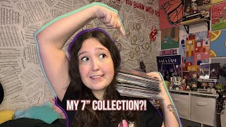 MY ENTIRE 7” VINYL COLLECTION 🎶 | Sabrina Carpenter, Chappell Roan, Indie Records & More