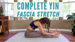 Complete Fascia Stretch || 1 Hour Full Body Yin Yoga screenshot 3