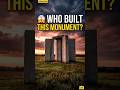 The Monument That Sparked Endless Theories 😱 #shorts