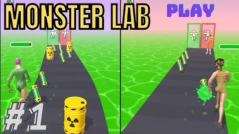 MONSTER LAB- New Video Gameplay Walkthroughs AndriodiOS 2022 #MonsterLab