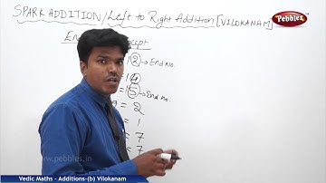 Spark addition in vedic maths | Speed Maths | Vedic Mathematics