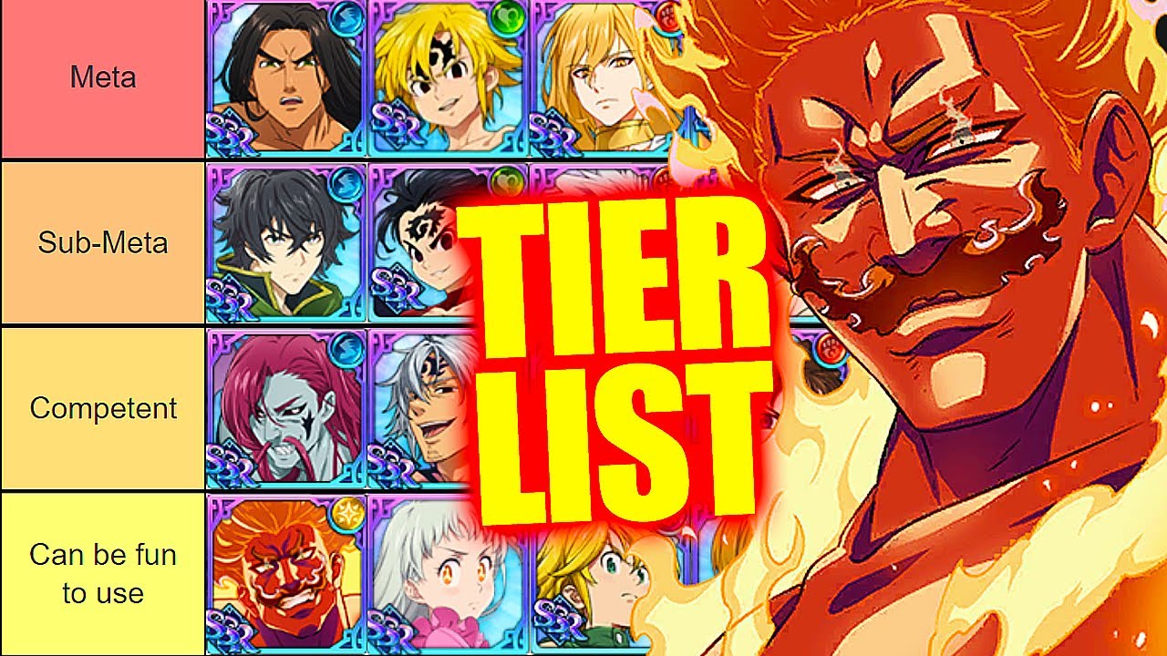 Seven Deadly Sins Grand Cross tier list (December 2023)