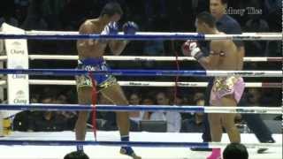 Muay Thai Fight - Saenchai vs Singdam - Lumpini stadium, 4th January 2013 HD