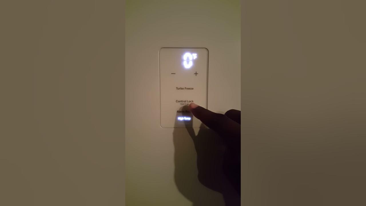 GE 21.3 Upright Freezer High Temp Alarm Problem YouTube
