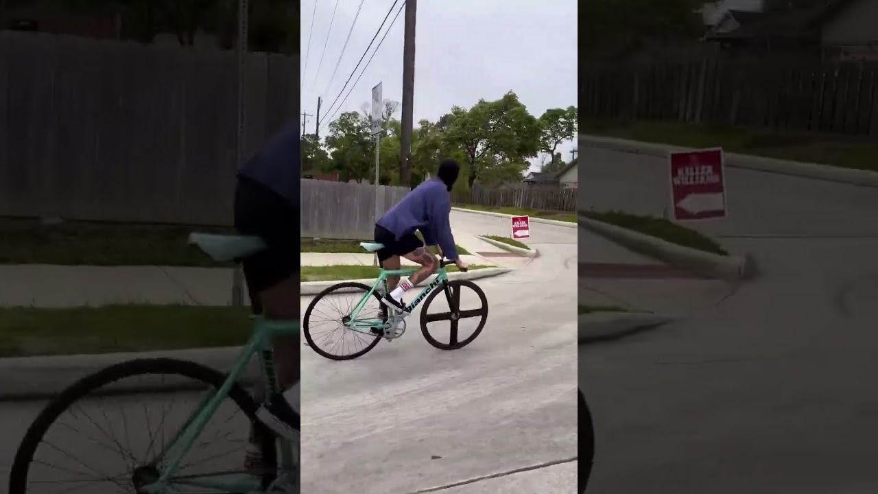 #fixedgear #fixiebike  #singlespeed #bikelifehub #fixedgearbike #nobrakes  Instagram:@fixiehouston