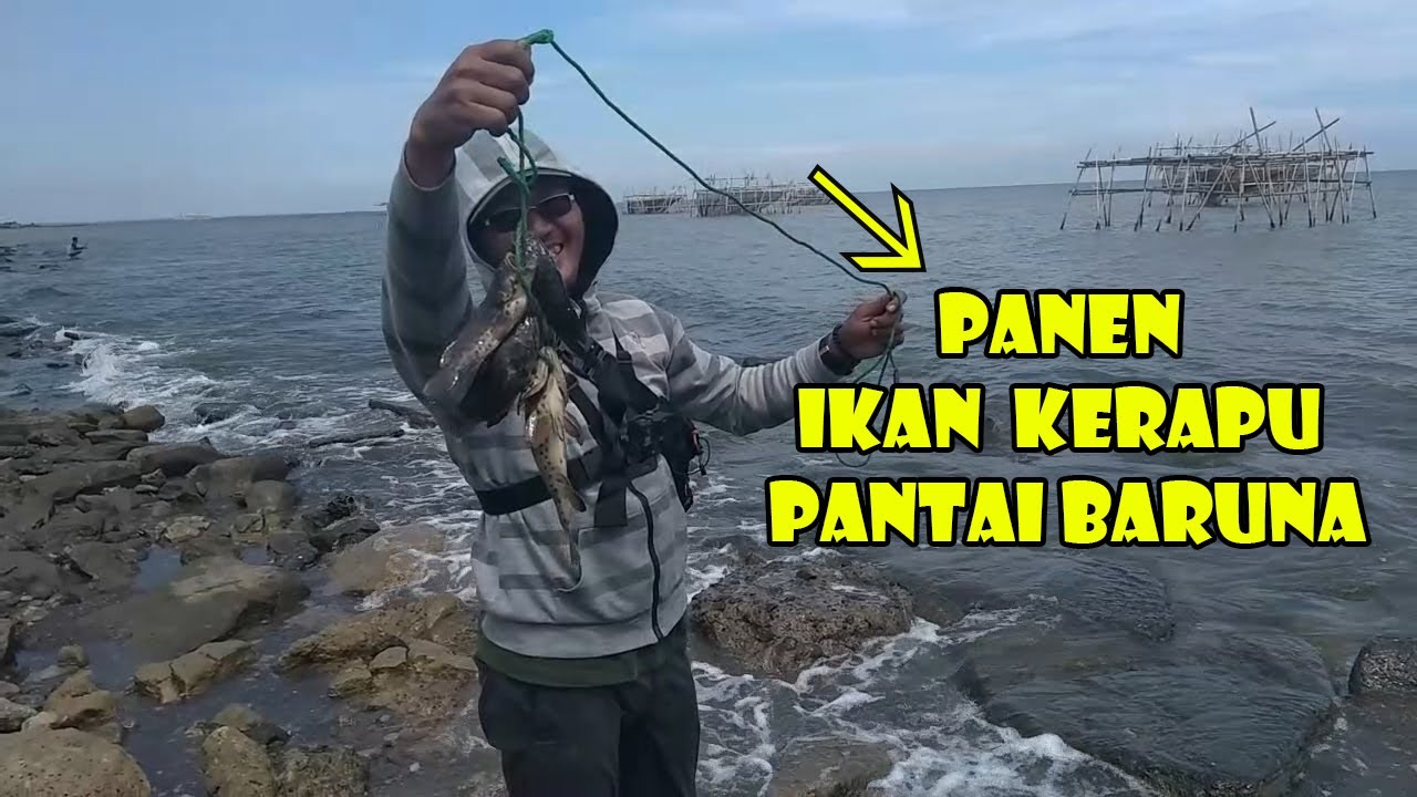 Surganya Ikan Kerapu!!! Spot Mancing Pantai Baruna Semarang