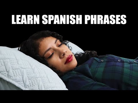 Spanish  Phrases While Sleeping