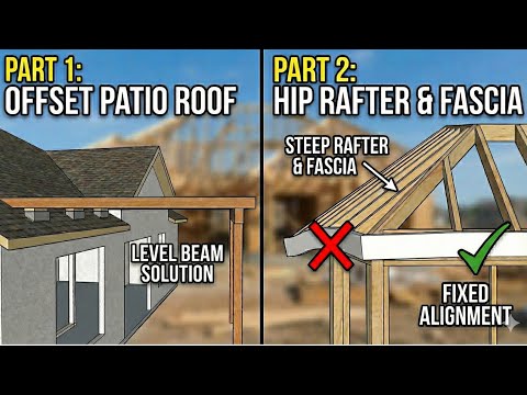 Rafter Geometry and Fascia Alignment - Raising Roof Sections and ...