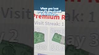 When you lose your 73 day streak in Bloxburg... 🫠😭 #roblox #robloxmemes #robloxbloxburg #bloxburg