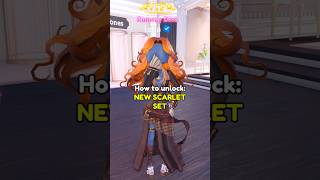 How to Unlock NEW SCARLET SET in Dress To Impress #dti #dresstoimpress #roblox