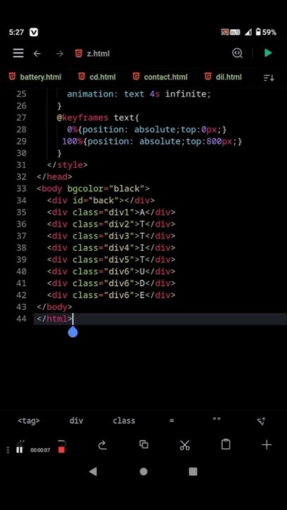 😱 Mini project using html CSS and javascript 😱 |#shorts #ytshorts # ...