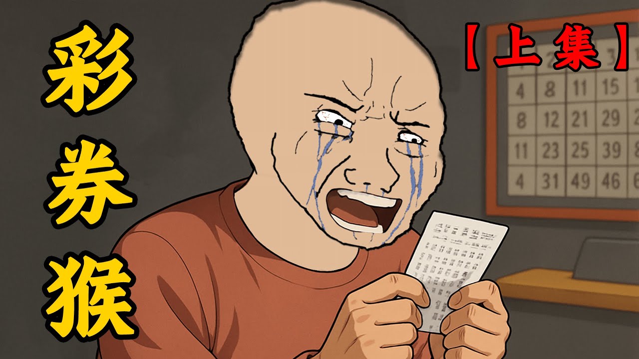 打工人中1800萬彩券【上集】，終於看清了身邊的是人還是鬼 | Wojak | 動畫 | 中獎 | 彩票 | 工作