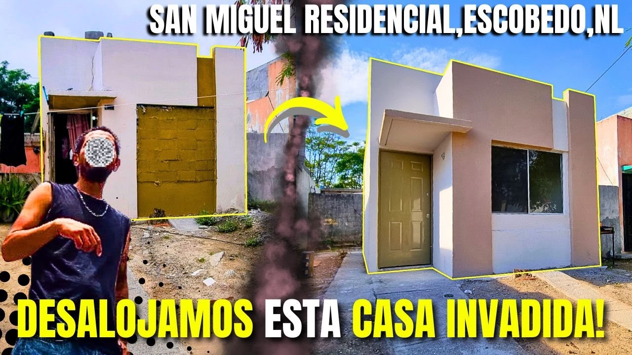 😱el POSESIONARIO quería QUEDARSE con la CASA🏚 🤯 ESCOBEDO, NL⛰️ #infonavit #desalojo