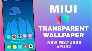 Transparent Wallpaper in MIUI 10 Mi Theme Center screenshot 4