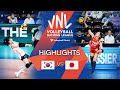 🇰🇷 KOR vs. 🇯🇵 JPN - Highlights Week 1 | Women's VNL 2022