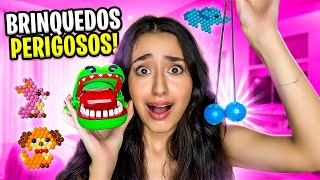 TESTEI OS BRINQUEDOS MAIS PERIGOSOS DO MUNDO!!!