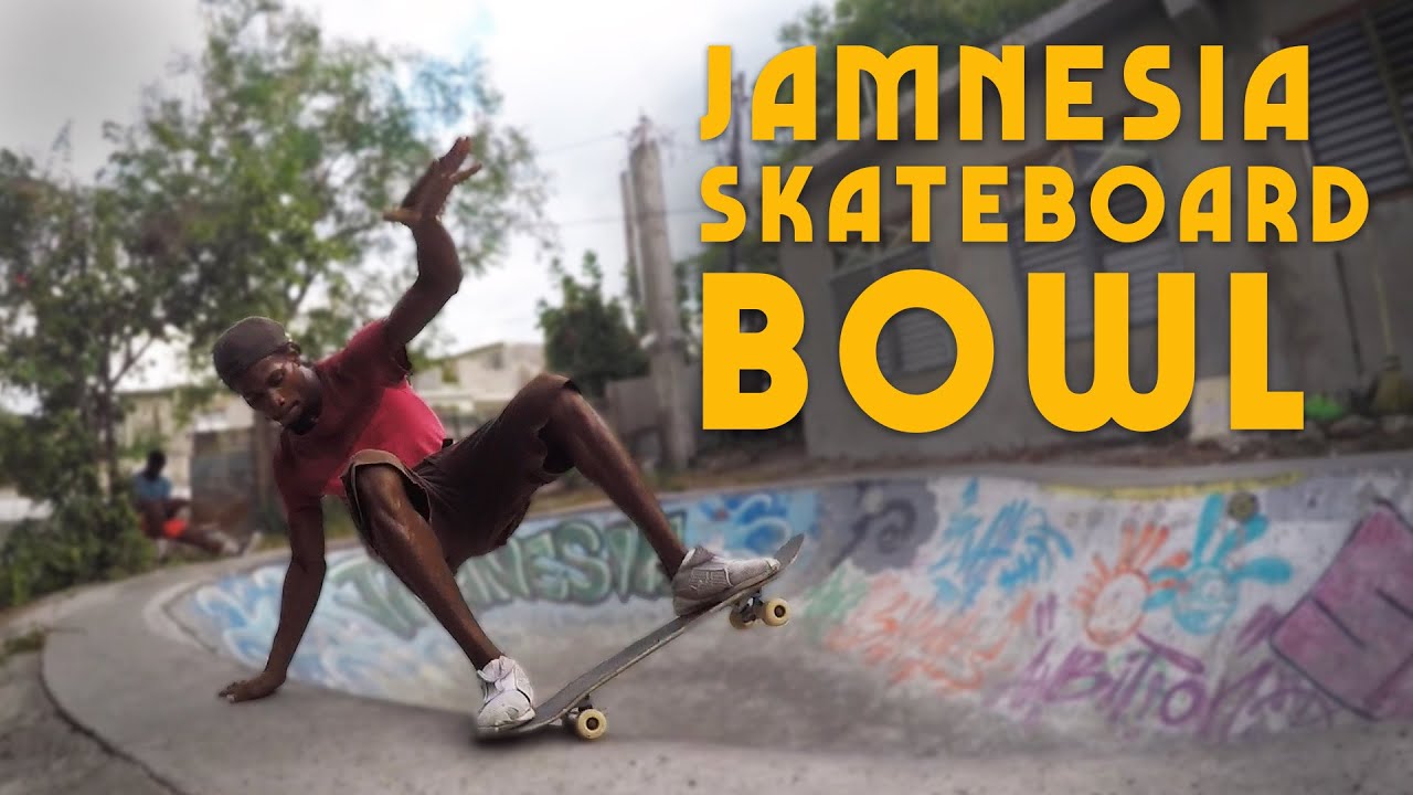 Jamnesia Skateboard Bowl in Bull Bay Jamaica