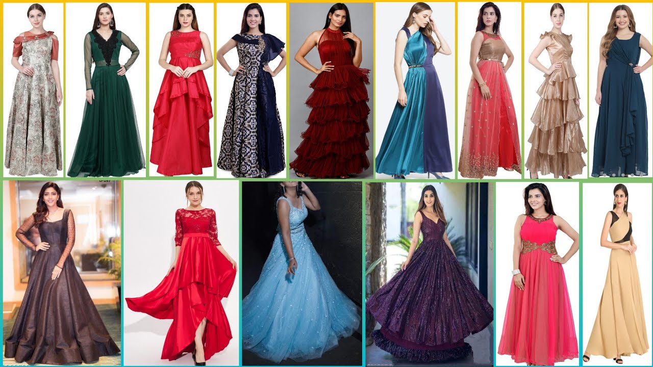 New) Latest Gown Design 2021 2022 For Girl Rs.1999
