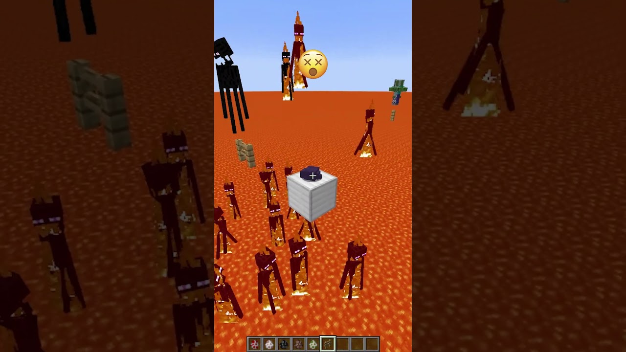 Test 1.000 Mobs vs Their Enemies Emoji Reaction 