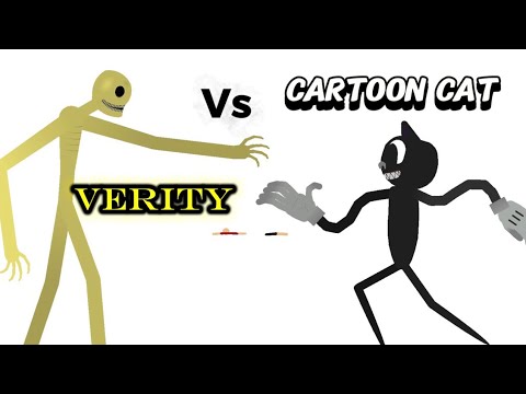 Verity vs cartoon cat (sticknodes anim)