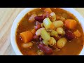 15 bean soup  comfort food  vlogmas day 20