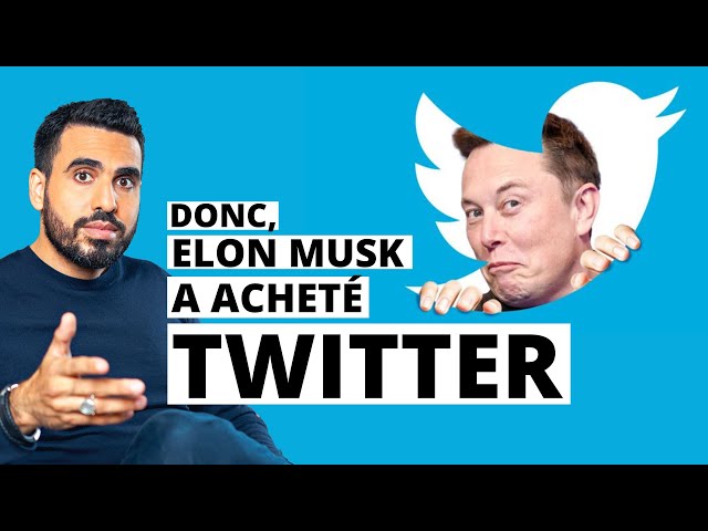 Que va devenir Twitter avec Elon Musk ? | Idriss Aberkane