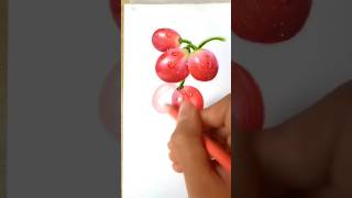 Drawing Hyper-Realistic Grapes That Look 3D! 🍇