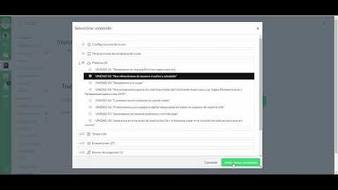 Importar contenidos - Canvas