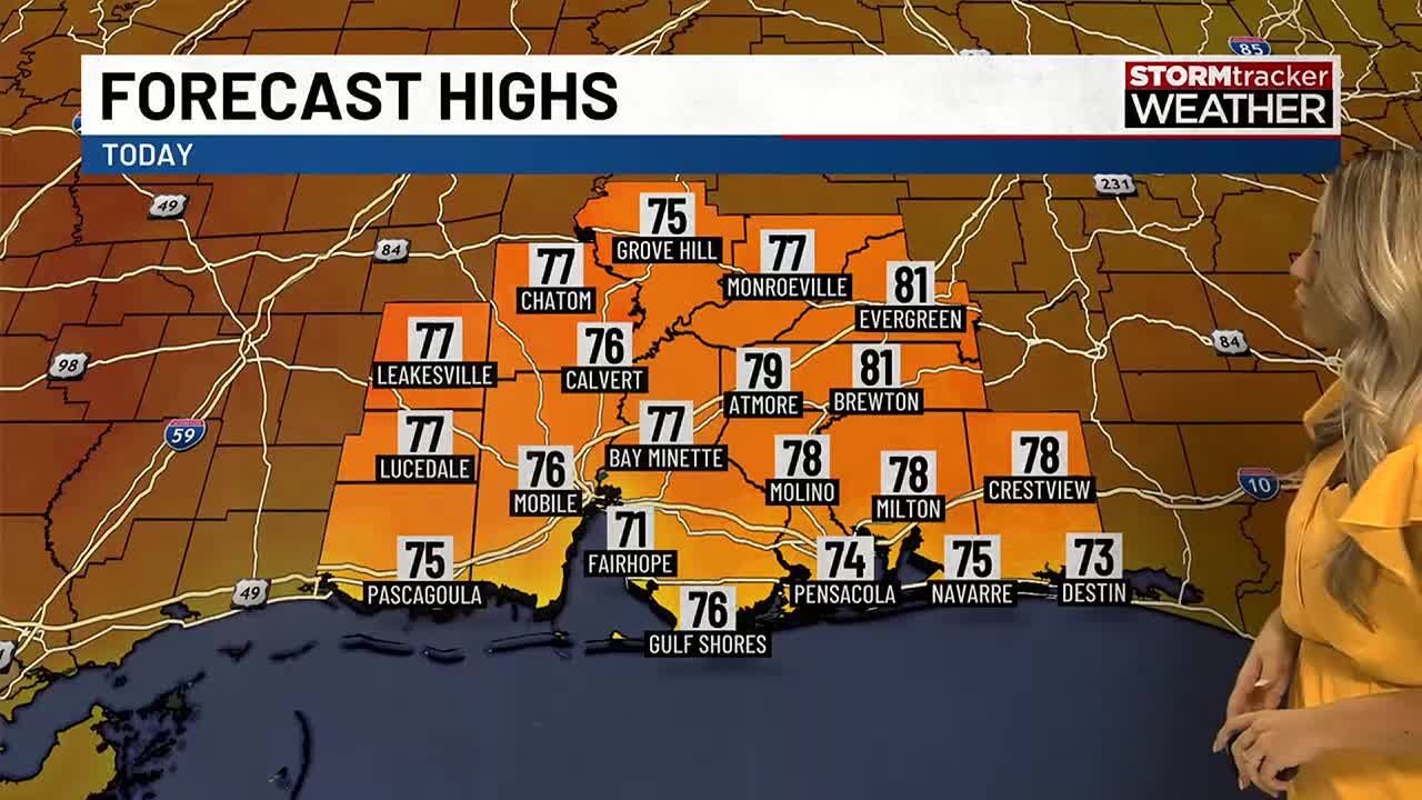 Warmer than average temperatures remain in forecast - YouTube