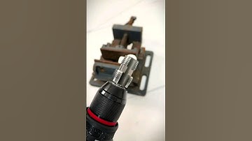 dụng cụ tạo ren trong ren ngoài cho ống nước #shorts #diy