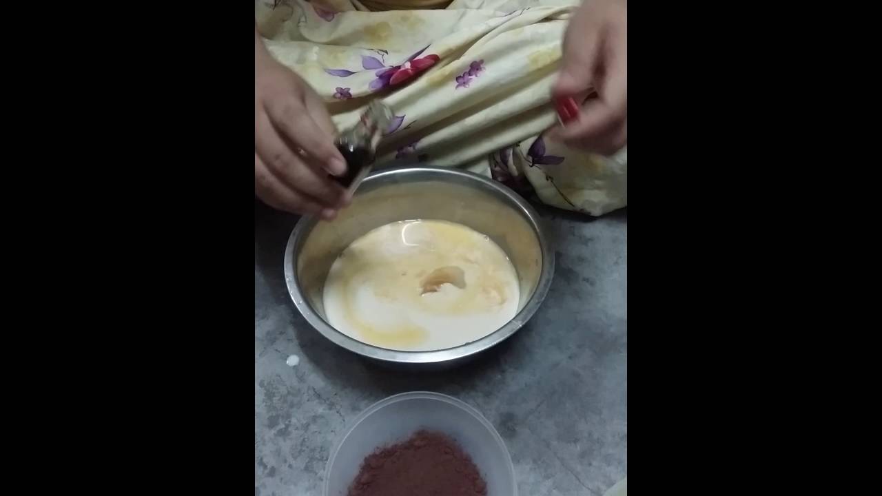 Cara2 membuat aiskrim coklat vanila - YouTube