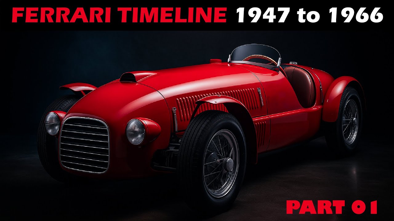 Ferrari Timeline: 1947 to 1966 - Part 01