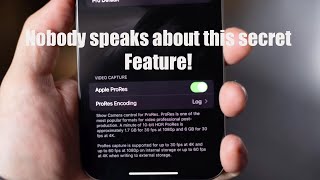Unveiling the Power of ProRES Log on iPhone 15 Pro: A Creative Deep Dive