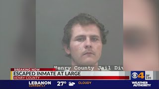 Escaped inmate at large