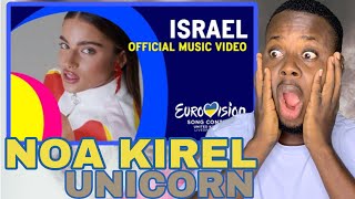 Noa Kirel - Unicorn - Israel 🇮🇱 | Official Music Video - Eurovision 2023 | REACTION