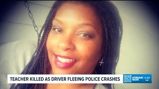 Family heartbroken after teacher killed as fleeing driver crashes during pursuit