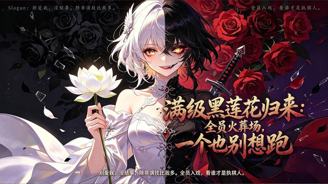 滿級黑蓮花歸來：切開黑後大佬全跪了