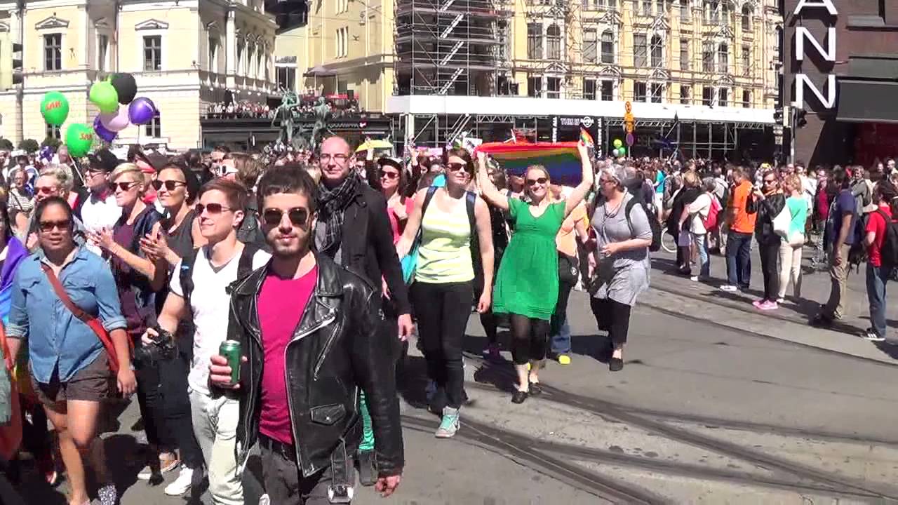 HELSINKI PRIDE 2014-THE PARADE