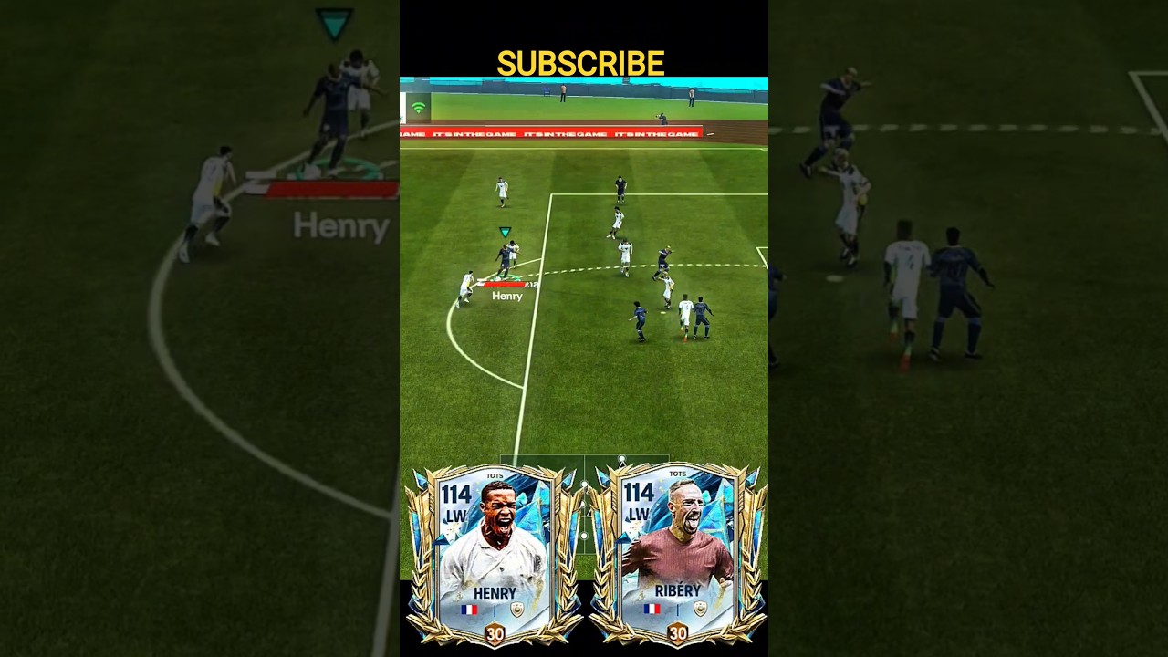 Tots HENRY vs RIBERY performance🗿🔥 
