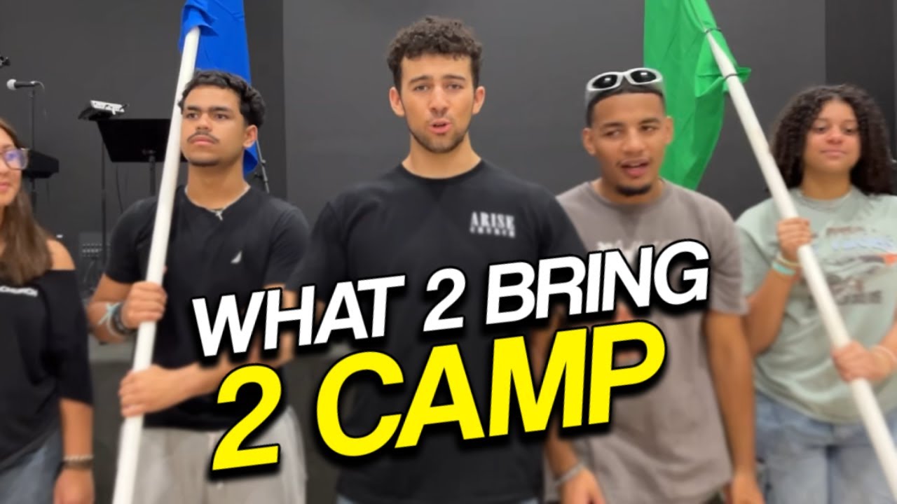 WHAT 2 BRING 2 YTH CAMP! | games, silliness, and more!